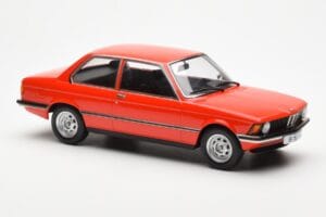 BMW 318 E21 Sarkans KK-Scale 1:18 KKDC180041 Metāls — attēls 4 no 6