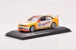 BMW 320i E46 Wiechers Sport #32 Hennerici / Wiechers WTCC 2005 Minichamps 1:43 400052432 Metāls — attēls 2 no 4