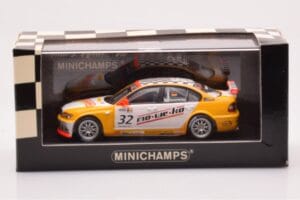BMW 320i E46 Wiechers Sport #32 Hennerici / Wiechers WTCC 2005 Minichamps 1:43 400052432 Metāls — attēls 4 no 4