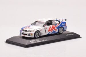 BMW 320si E90 BMW Team UK #1 A. Priaulx WTCC Porto Winner 2007 Minichamps 1:43 400072601 Metāls — attēls 2 no 4