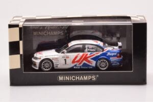 BMW 320si E90 BMW Team UK #1 A. Priaulx WTCC Porto Winner 2007 Minichamps 1:43 400072601 Metāls — attēls 4 no 4