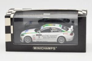 BMW 320si E90 BMW Team Germany #3 A. Farfus WTCC Curitiba Heat Winner 2007 Minichamps 1:43 400072603 Metāls — attēls 4 no 4