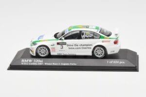 BMW 320si E90 BMW Team Germany #3 A. Farfus WTCC Curitiba Heat Winner 2007 Minichamps 1:43