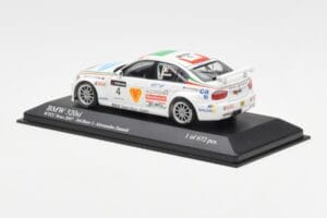 BMW 320si E90 BMW Team Italy Spain #4 A. Zanardi WTCC Brno 3rd Race 2007 Minichamps 1:43 400072604 Metāls — attēls 3 no 4