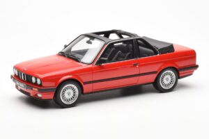 BMW 325i E30 Baur Sarkans Metallic Otto 1:18