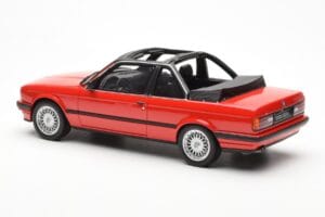 BMW 325i E30 Baur Sarkans Metallic Otto 1:18 OT767 Sveķi — attēls 5 no 6