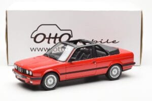 BMW 325i E30 Baur Sarkans Metallic Otto 1:18 OT767 Sveķi — attēls 6 no 6