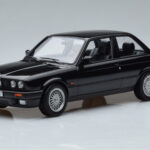 BMW 325i E30 Melns Norev 1:18