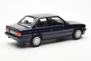 BMW 325i E30 Zils Metaliks Norev 1:18 183201 Metāls — attēls 2 no 6