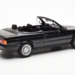 BMW 325i E30 Kabriolets Melns Metaliks Norev 1:18 - image 2 of 6