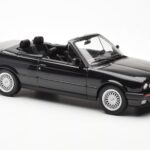 BMW 325i E30 Kabriolets Melns Metaliks Norev 1:18 - image 4 of 6