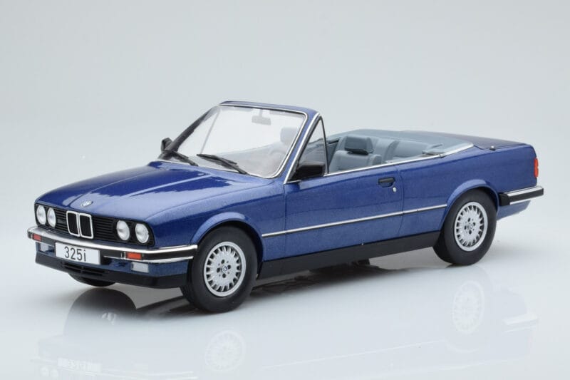 BMW 325i E30 Kabriolets Zils MCG 1:18