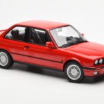 BMW 325i E30 Sarkans Norev 1:18 - image 4 of 6