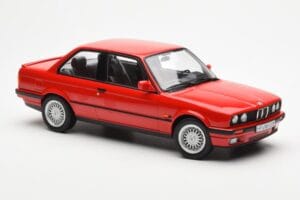 BMW 325i E30 Sarkans Norev 1:18 183202 Metāls — attēls 4 no 6