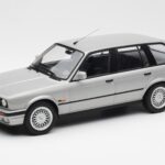 BMW 325i E30 Touring Sudrabs Norev 1:18