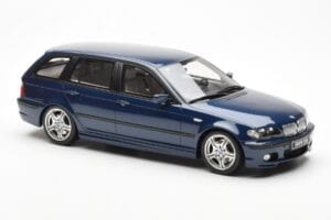 BMW 330i E46 Touring Zils Otto 1:18 OT251 Sveķi — attēls 4 no 6