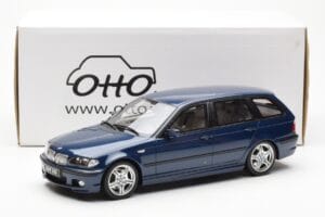 BMW 330i E46 Touring Zils Otto 1:18 OT251 Sveķi — attēls 6 no 6