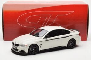 BMW 435i F32 M Performance Package Balts GT Spirit 1:18 GT710 Sveķi — attēls 6 no 6