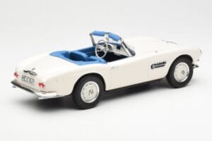 BMW 507 Roadster Balts Norev 1:18 183232 Metāls — attēls 2 no 6