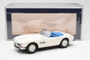 BMW 507 Roadster Balts Norev 1:18 183232 Metāls — attēls 6 no 6
