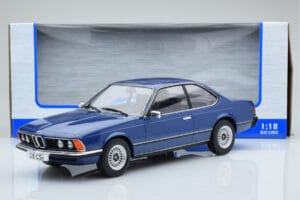 BMW 628 CSi E24 Zils MCG 1:18 MCG18164 Metāls — attēls 5 no 5