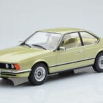 BMW 628 CSi E24 Gaiši Zaļš MCG 1:18