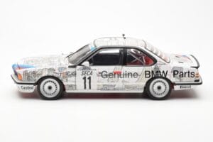 BMW 635 CSi E24 #11 D. Quester / M. Tassin / M. Heger 24 Hours of Spa 1986 AUTOart 1:18 80430145826 Metāls — attēls 4 no 8