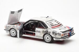 BMW 635 CSi E24 #11 D. Quester / M. Tassin / M. Heger 24 Hours of Spa 1986 AUTOart 1:18 80430145826 Metāls — attēls 5 no 8