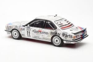 BMW 635 CSi E24 #11 D. Quester / M. Tassin / M. Heger 24 Hours of Spa 1986 AUTOart 1:18 80430145826 Metāls — attēls 7 no 8