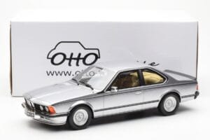 BMW 635 CSi E24 Sudrabs Otto 1:18 OT313 Sveķi — attēls 6 no 6