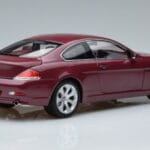 BMW 645Ci E63 Tumši Sarkans Kyosho 1:18 08701CR Metāls - image 3 of 7