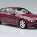BMW 645Ci E63 Tumši Sarkans Kyosho 1:18 08701CR Metāls - image 5 of 7