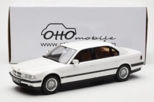 BMW 750iL E38 Asia Exclusive Balts Otto 1:18 OT836 Sveķi — attēls 6 no 6