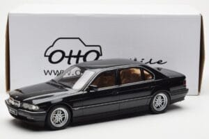 BMW 750iL E38 Melns Otto 1:18 OT609 Sveķi — attēls 6 no 6