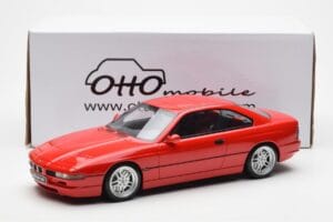 BMW 850 CSi E31 Sarkans Otto 1:18 OT158 Sveķi — attēls 6 no 6
