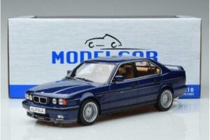 BMW Alpina B10 4.6 E34 Zils MCG 1:18 MCG18230 Metāls — attēls 6 no 6