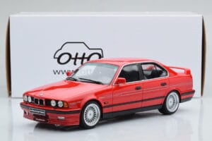 BMW Alpina B10 E34 Biturbo Sarkans Otto 1:18 OT648 Sveķi — attēls 6 no 6