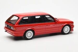 BMW Alpina B3 2.7 E30 Touring Sarkans Otto 1:18 OT366 Sveķi — attēls 2 no 6