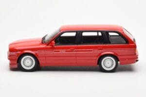 BMW Alpina B3 2.7 E30 Touring Sarkans Otto 1:18 OT366 Sveķi — attēls 3 no 6