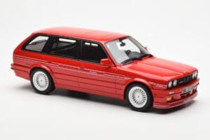 BMW Alpina B3 2.7 E30 Touring Sarkans Otto 1:18 OT366 Sveķi — attēls 4 no 6