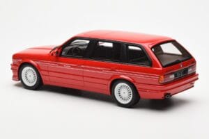 BMW Alpina B3 2.7 E30 Touring Sarkans Otto 1:18 OT366 Sveķi — attēls 5 no 6