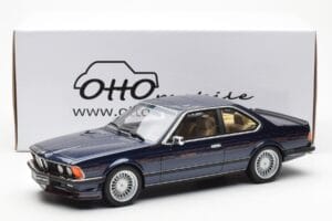 BMW Alpina B7 E24 Turbo Coupe Zils Metallic Otto 1:18 OT163 Sveķi — attēls 6 no 6
