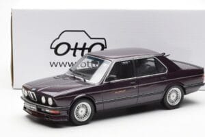 BMW Alpina B7 E24 Turbo Wine Sarkans Metallic Otto 1:18 OT152 Sveķi — attēls 6 no 6