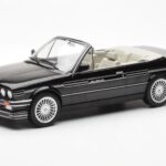 BMW Alpina C2 E30 2.7 Kabriolets Melns MCG 1:18
