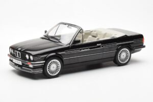 BMW Alpina C2 E30 2.7 Kabriolets Melns MCG 1:18