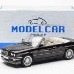 BMW Alpina C2 E30 2.7 Kabriolets Melns MCG 1:18 - image 6 of 6
