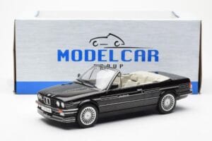 BMW Alpina C2 E30 2.7 Kabriolets Melns MCG 1:18 MCG18277 Metāls — attēls 6 no 6