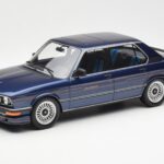BMW Alpina B7S E12 Turbo Dark Sapphire Zils Metālisks Otto 1:18