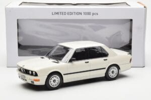 BMW M535i E28 Balts Norev 1:18 183260 Metāls — attēls 6 no 6