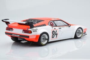 BMW M1 Equipe Dominique Lacaud #84 H. Stuck / Burger / D. Lacaud 24 Hours of Le Mans 1980 Minichamps 1:18 155802984 Metāls — attēls 2 no 6